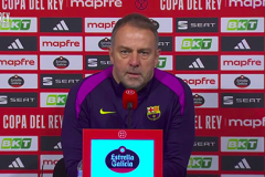 HLV Hansi Flick chỉ trích khả năng dứt điểm của Barca